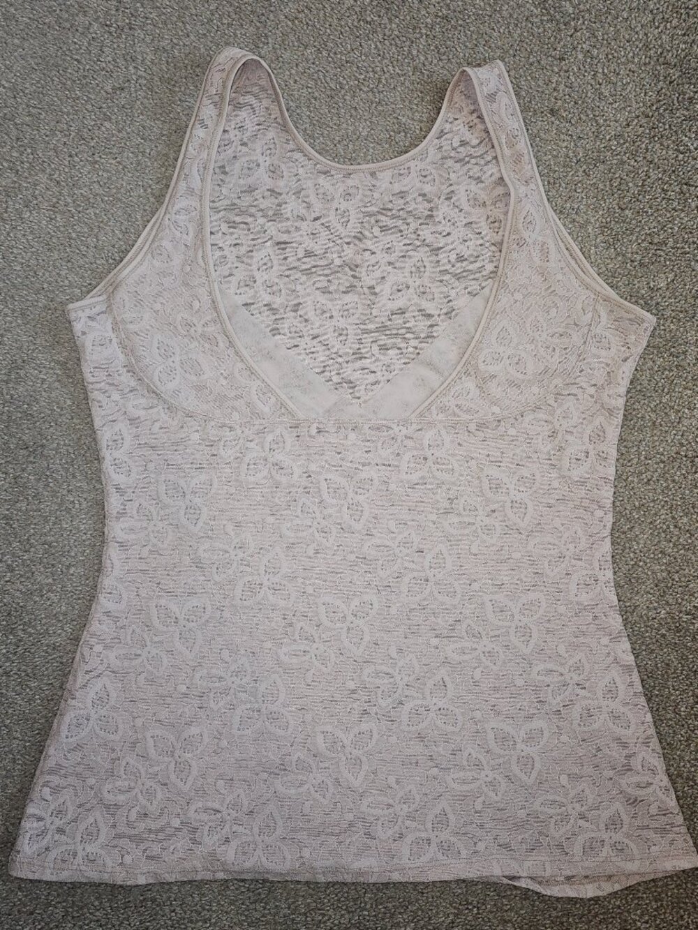 Lace tank top